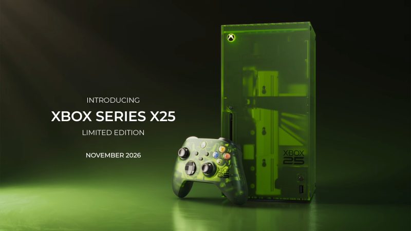 Xbox's Green X25 Limited Edition Series X Price and Date Leak